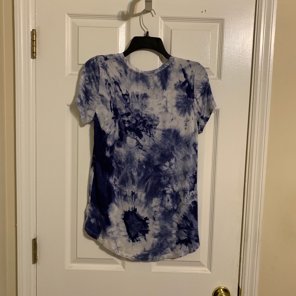 COMO BLU Tie Dye Top size petite Small